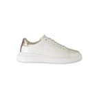 Calvin Klein White Leather Women Sneaker - Zeiniez