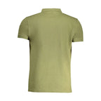 Cavalli Class Verde Cotton Men Polo Shirt - Zeiniez