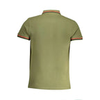 Cavalli Class Green Cotton Polo T-Shirt - Zeiniez