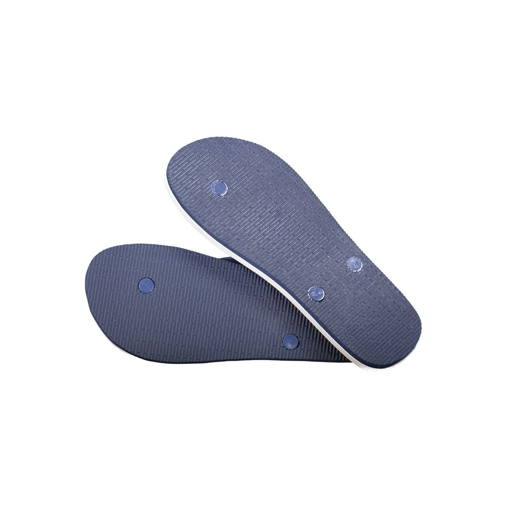 Carrera White Polyurethane Men's Slide Sandal - Zeiniez