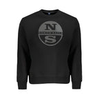 North Sails Black Cotton Men's Sweatshirt - Zeiniez