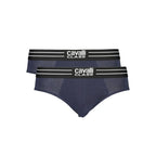 Cavalli Class Blue Cotton Men's Brief - Zeiniez