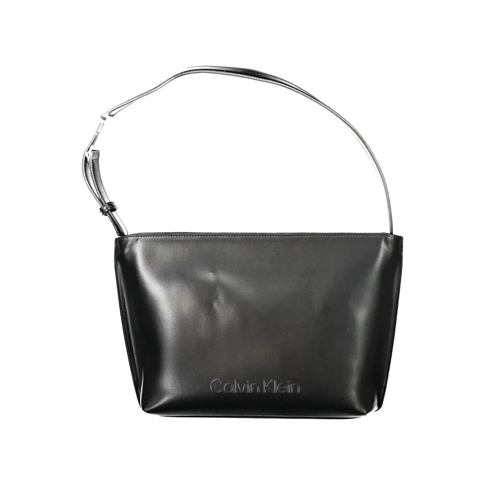 Calvin Klein Black Polyester Women Shoulder Bag - Zeiniez