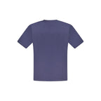 North Sails Blue Cotton Men T-Shirt - Zeiniez