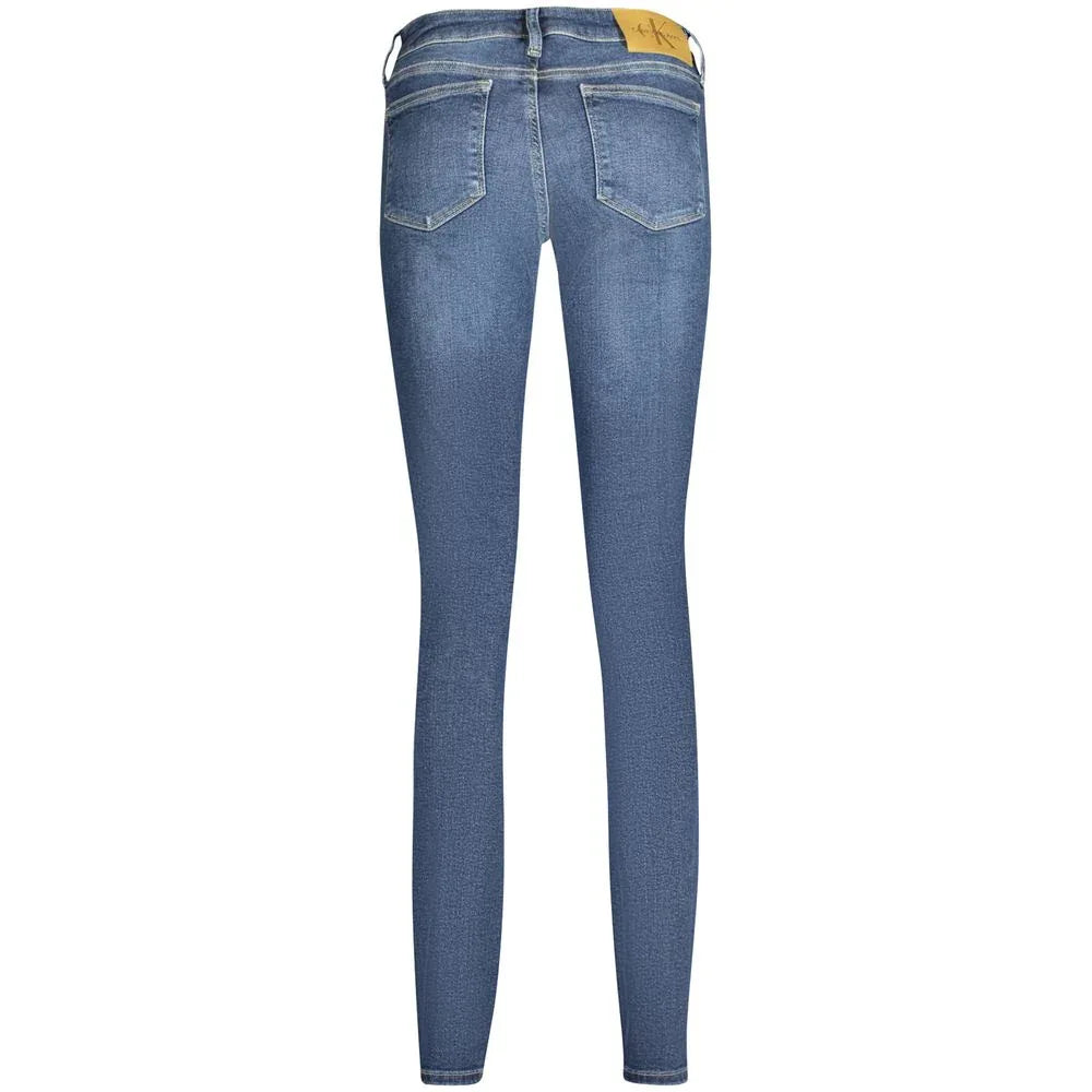 Calvin Klein Blu Cotton Women Jeans - Zeiniez