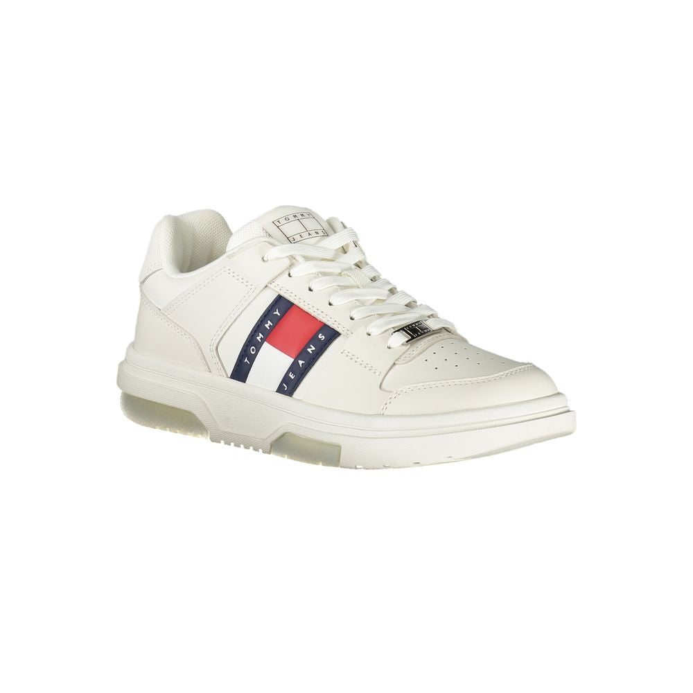 Tommy Hilfiger Bianco Polyurethane Women Sneaker - Zeiniez