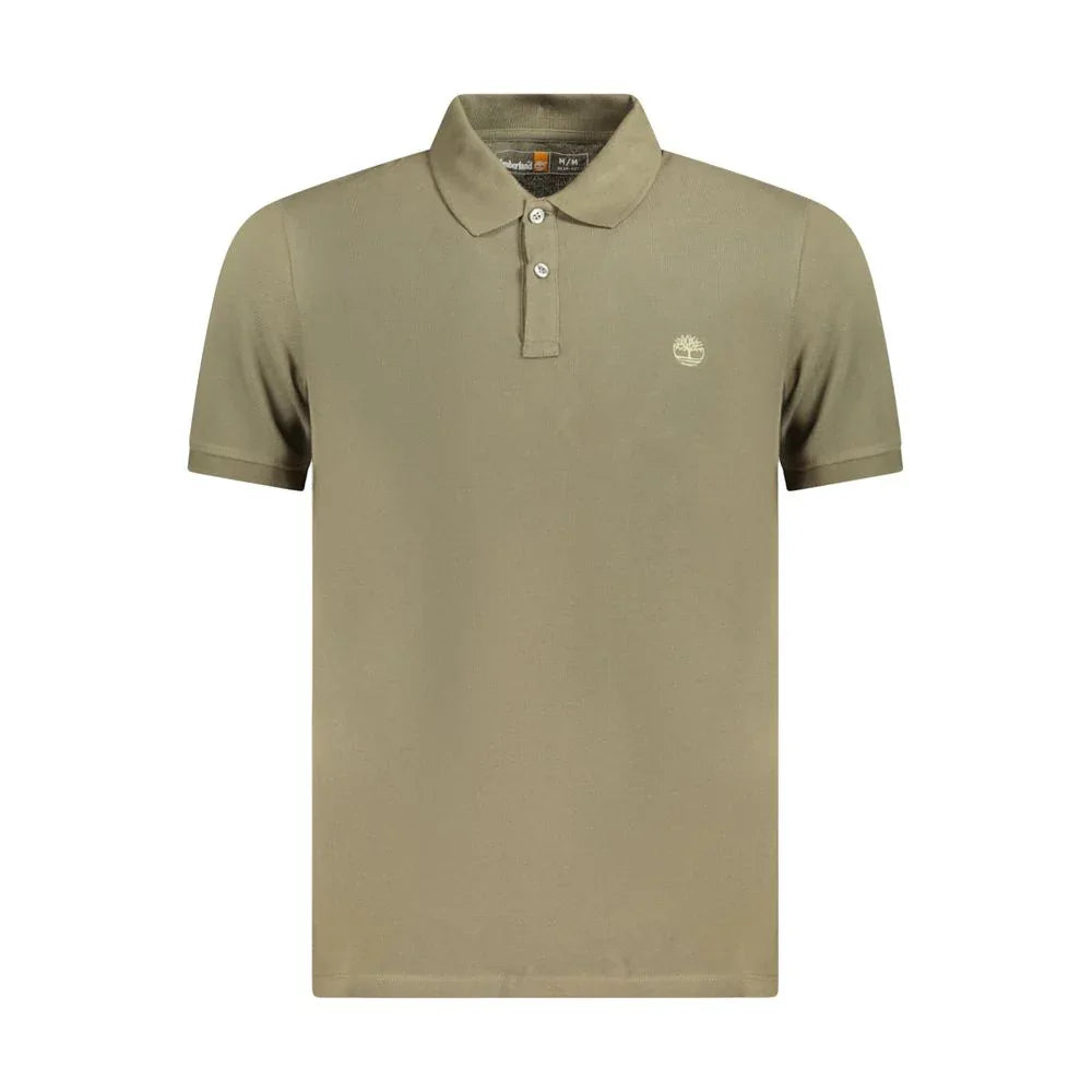 Timberland Verde Cotton Men Polo - Zeiniez