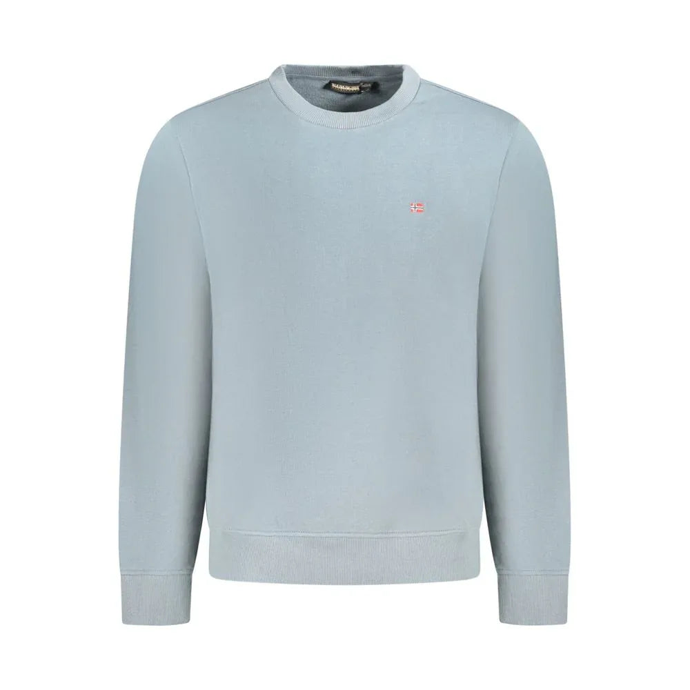 Napapijri Grigio Cotton Men Sweatshirt - Zeiniez