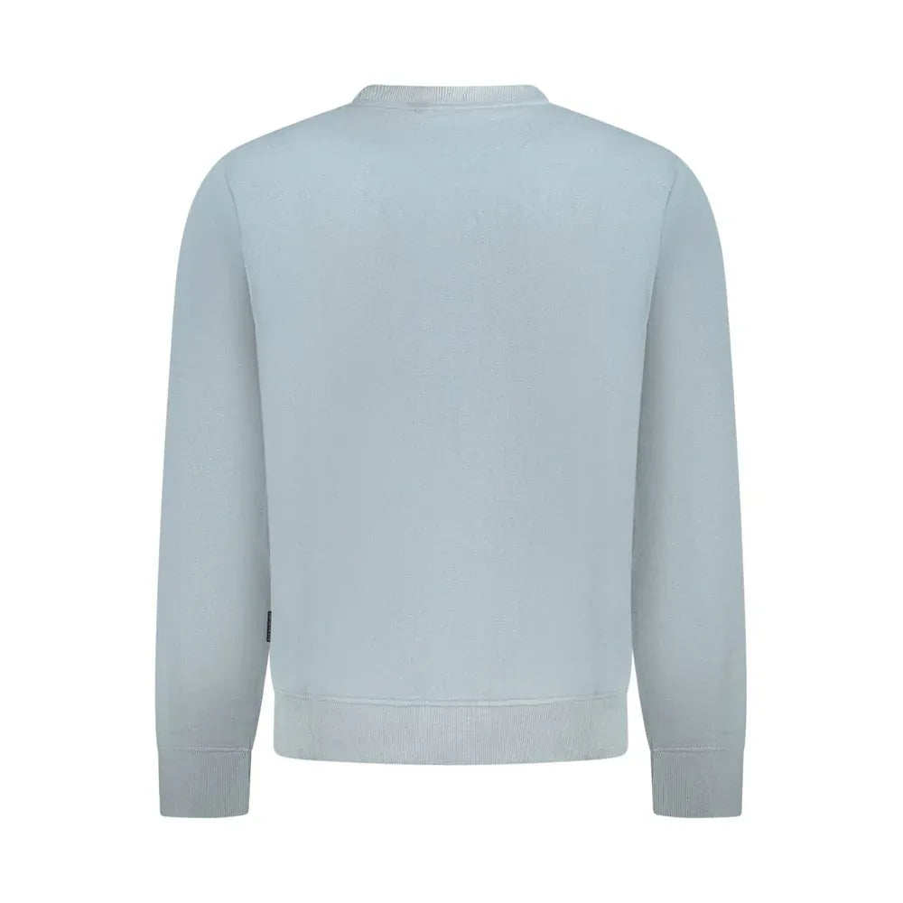 Napapijri Grigio Cotton Men Sweatshirt - Zeiniez