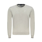 North Sails Grigio Cotton Mens Sweater - Zeiniez