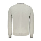 North Sails Grigio Cotton Mens Sweater - Zeiniez