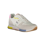 Blauer White Leather Women Sneaker - Zeiniez