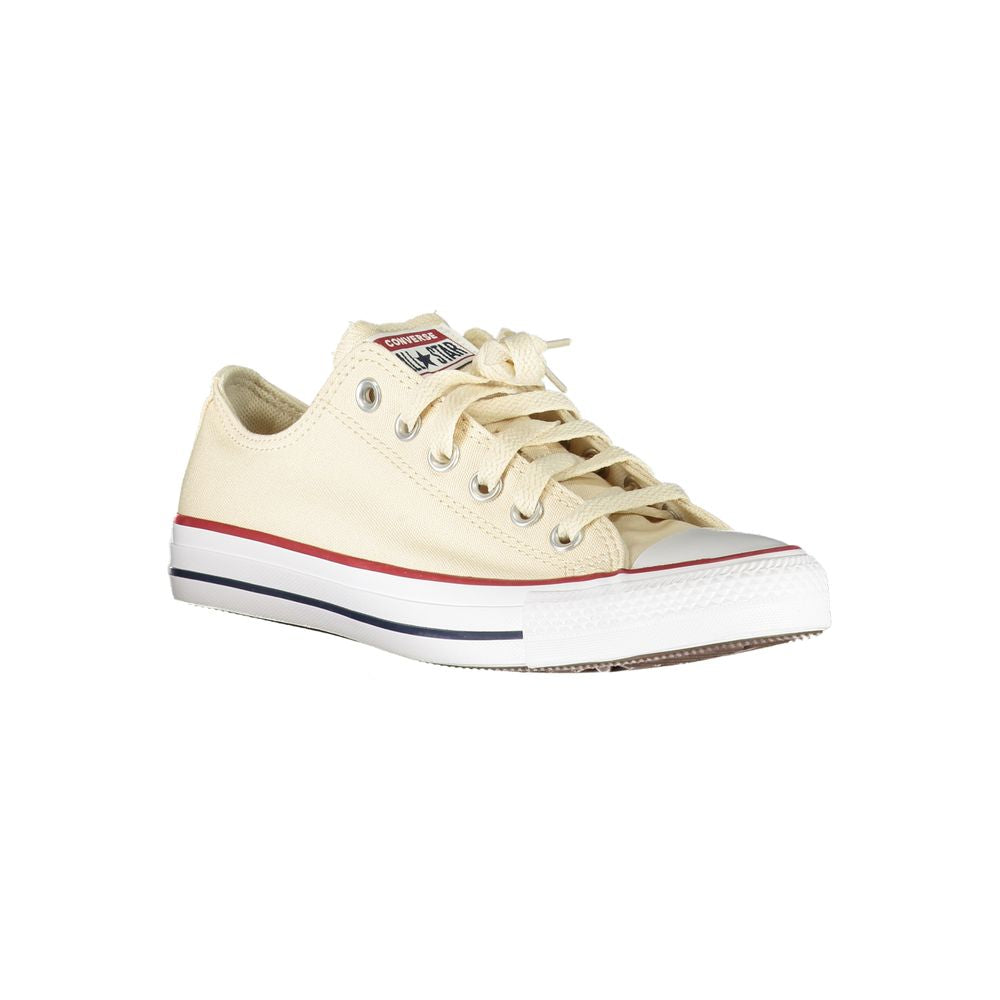 Converse Beige Cotton Women Sneaker - Zeiniez