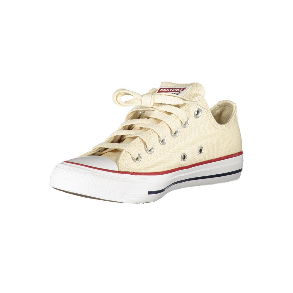 Converse Beige Cotton Women Sneaker - Zeiniez