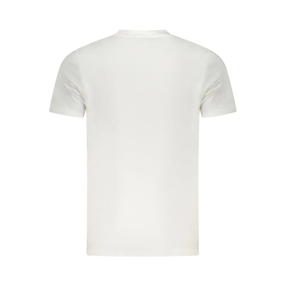 Cavalli Class Bianco Cotton Men T-Shirt - Zeiniez