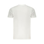 Cavalli Class Bianco Cotton Men T-Shirt