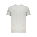 Cavalli Class Grigio Cotton Men T-Shirt - Zeiniez
