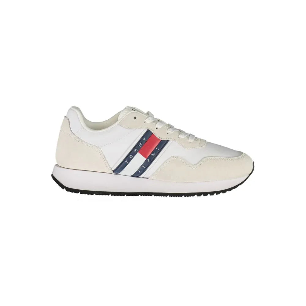 Tommy Hilfiger Bianco Leather Men Sneaker - Zeiniez