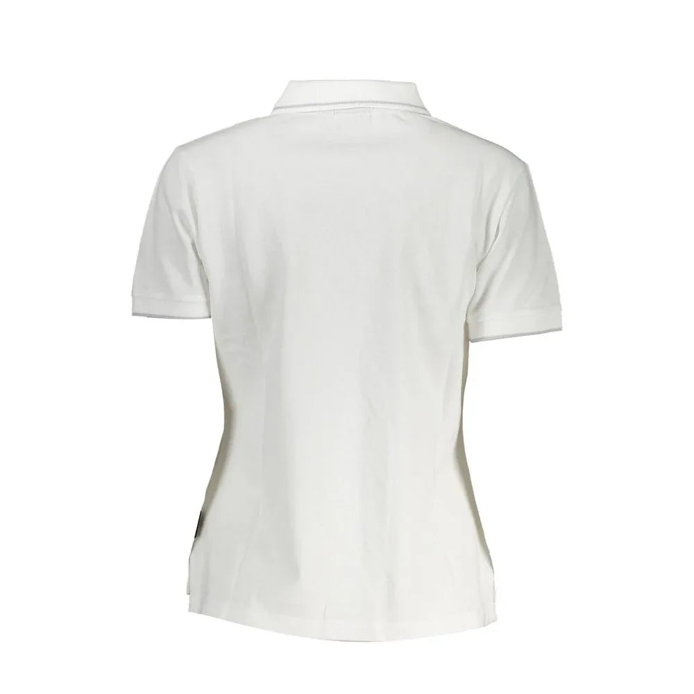 Napapijri Bianco Cotton Women Polo - Zeiniez