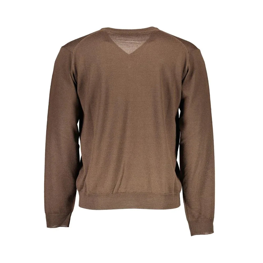 Romeo Gigli Marrone Lana Men Sweater - Zeiniez
