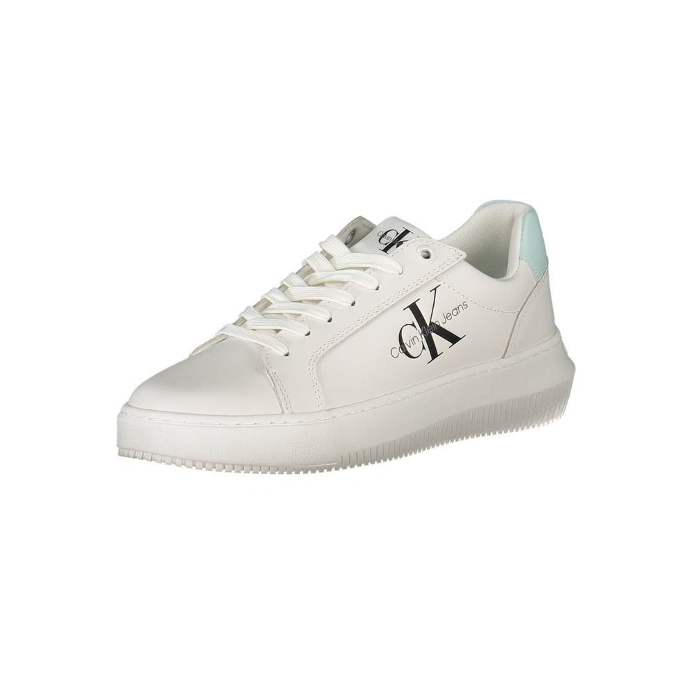 Calvin Klein White Recycled Polyester Women Sneaker - Zeiniez