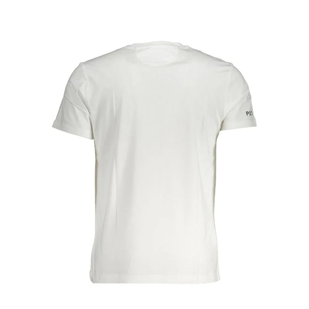La Martina Bianco Cotton Men T-Shirt - Zeiniez