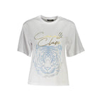 Cavalli Class Bianco Cotton Women T-Shirt - Zeiniez
