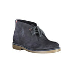U.S. POLO ASSN. Blue Leather Men's Ankle Boot - Zeiniez