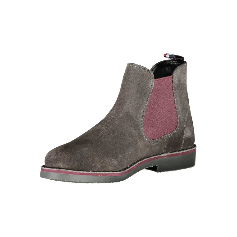 U.S. POLO ASSN. Grigio Leather Men Ankle Boot - Zeiniez