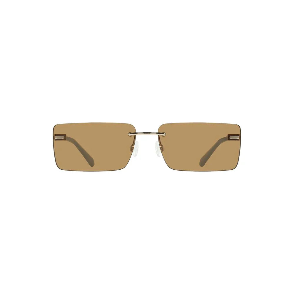Calvin Klein Beige Metal Women Sunglasses - Zeiniez