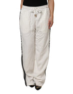 Dolce & Gabbana White Jogger Sweatpants Pants - Zeiniez