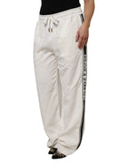 Dolce & Gabbana White Jogger Sweatpants Pants - Zeiniez