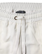 Dolce & Gabbana White Jogger Sweatpants Pants - Zeiniez