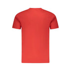Cavalli Class Red Cotton Men T-Shirt - Zeiniez