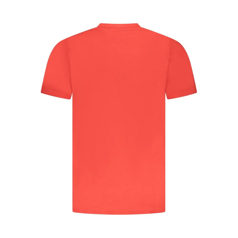 Cavalli Class Red Cotton Men T-Shirt - Zeiniez