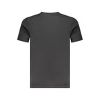 Cavalli Class Black Cotton Men T-Shirt - Zeiniez