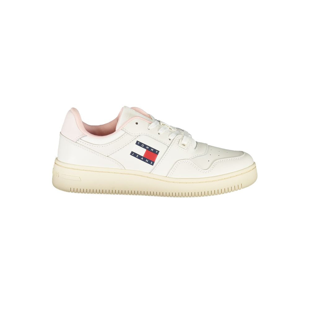 Tommy Hilfiger Bianco Leather Women Sneaker - Zeiniez