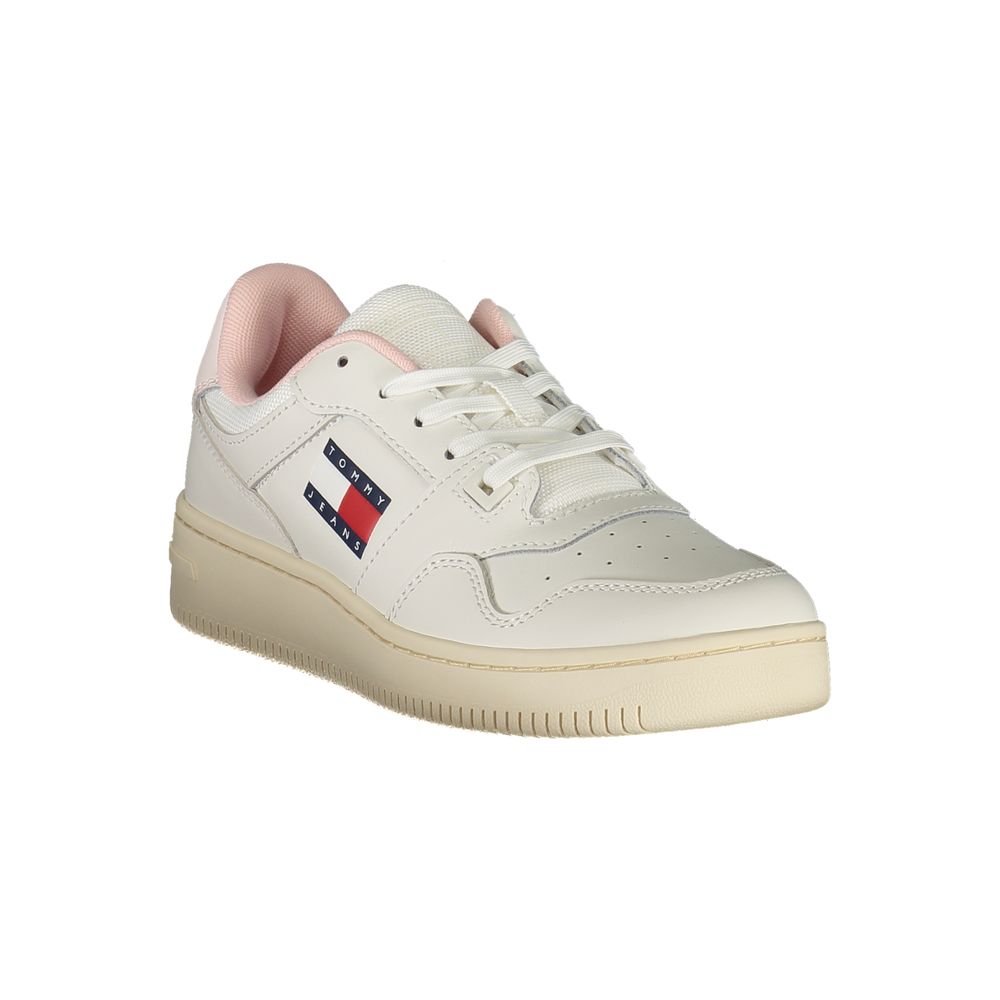Tommy Hilfiger Bianco Leather Women Sneaker - Zeiniez