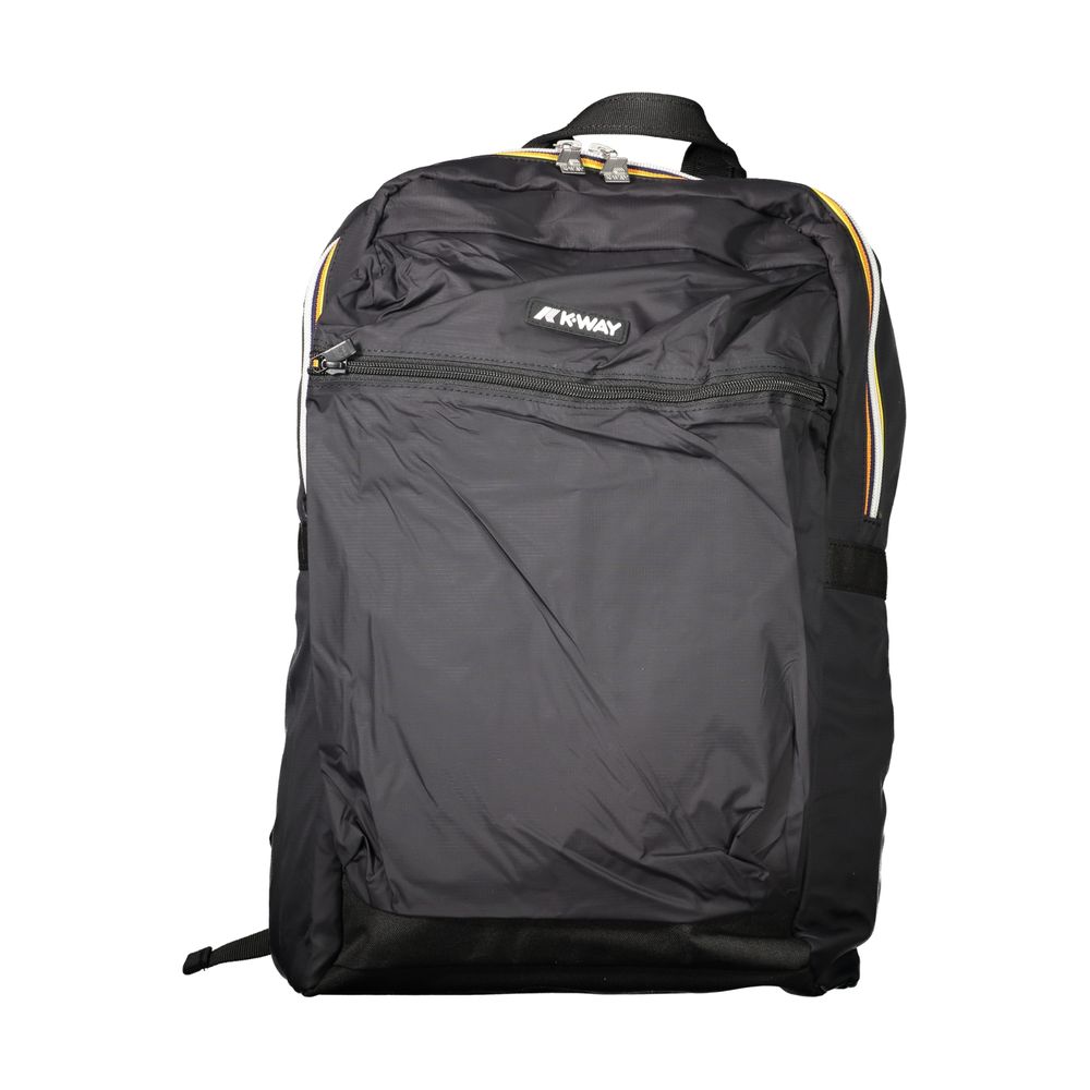 K-WAY Black Polyamide Backpack - Zeiniez