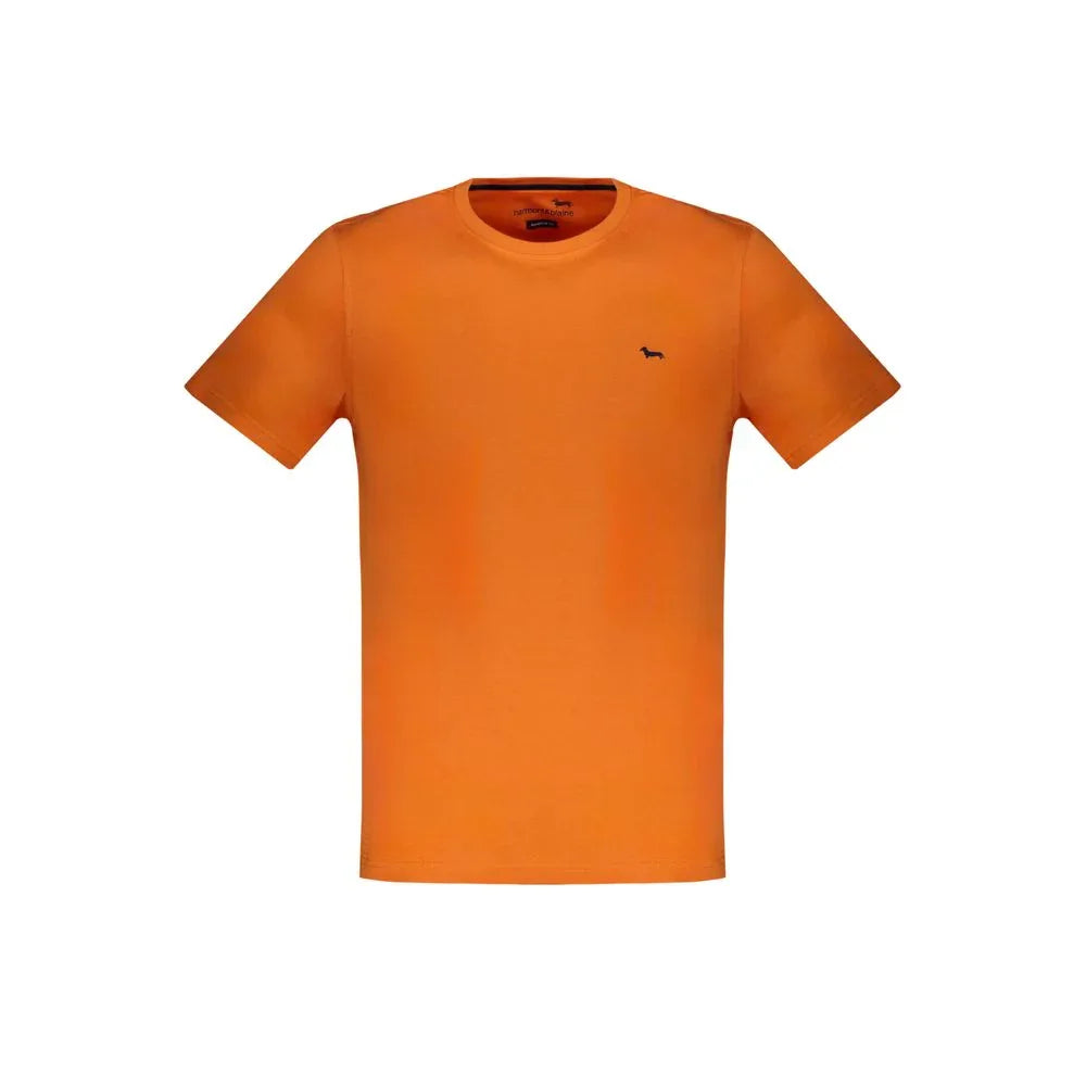 Harmont & Blaine Arancione Cotton Men T-Shirt - Zeiniez