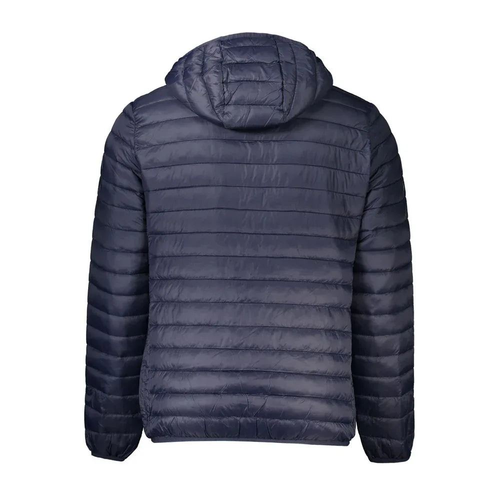 Cavalli Class Blue Polyamide Men's Jacket - Zeiniez