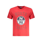North Sails Rosso Cotton Mens T-Shirt - Zeiniez