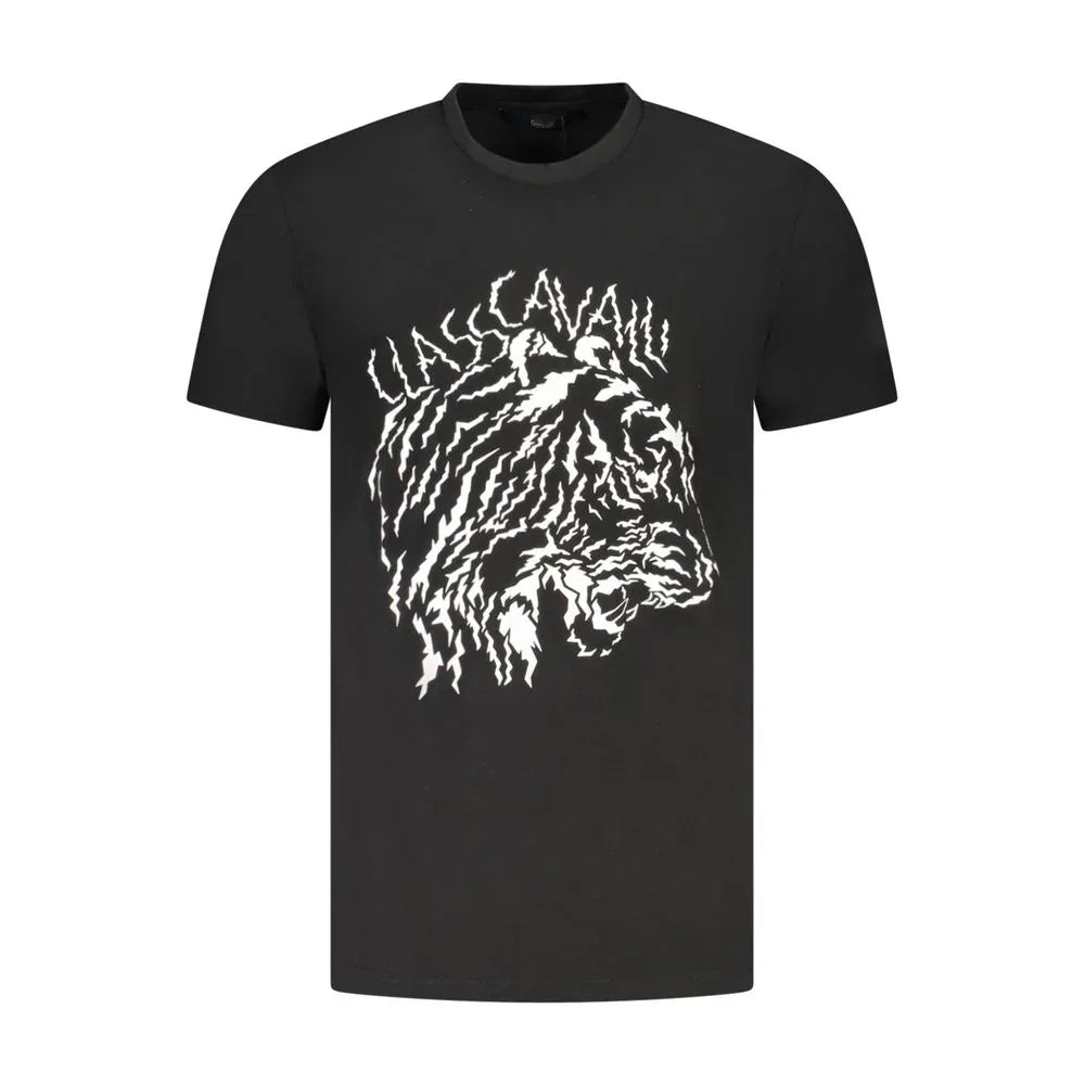 Cavalli Class White Cotton Men T-Shirt - Zeiniez