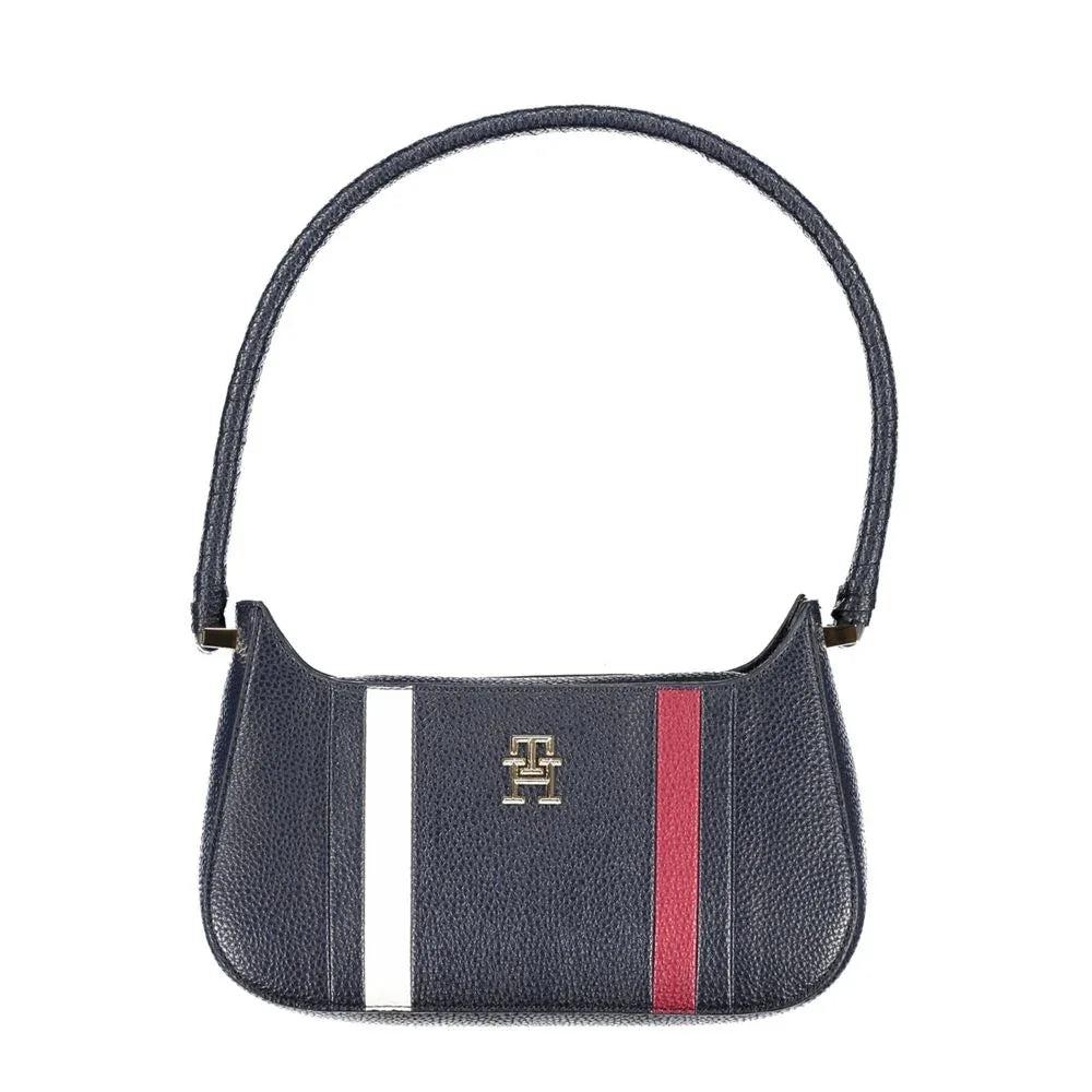 Tommy Hilfiger Blue Polyurethane Women Handbag - Zeiniez