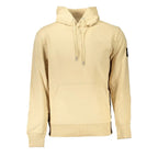 Calvin Klein Beige Cotton Men's Sweatshirt - Zeiniez