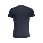 Cavalli Class Blu Cotton Men T-Shirt - Zeiniez