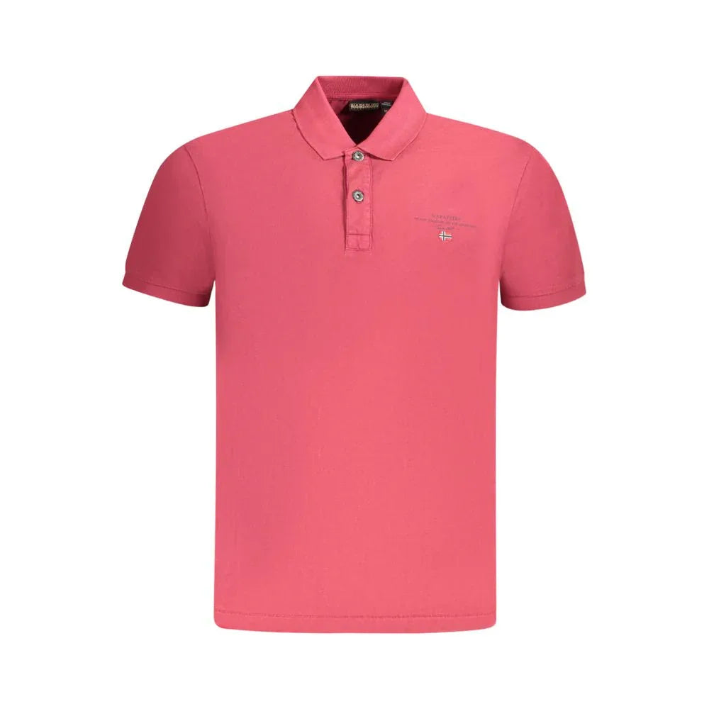 Napapijri Rosso Cotton Men Polo - Zeiniez
