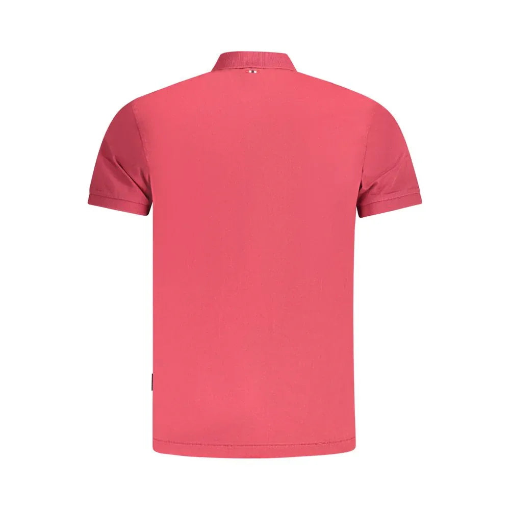 Napapijri Rosso Cotton Men Polo - Zeiniez