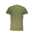 Cavalli Class Verde Cotton Men T-Shirt - Zeiniez