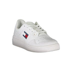 Tommy Hilfiger White Leather Women Sneaker - Zeiniez